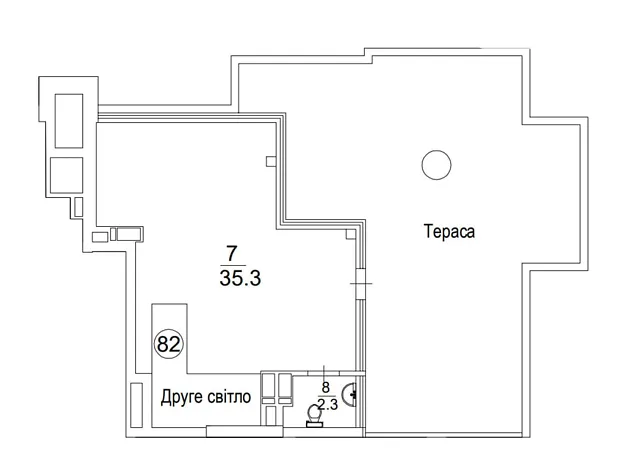 Квартира на вул. Андрія Верхогляда, 17Б в Києві, ID 174782, фото №6