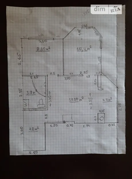 Квартира на вул. Університетська, 1Б в Києві, ID 235335, фото №21