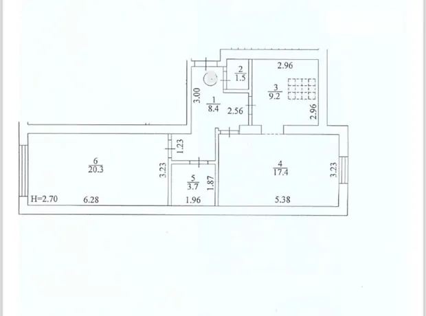 Квартира на вул. Суворова, 5А в Києві, ID 236362, фото №18
