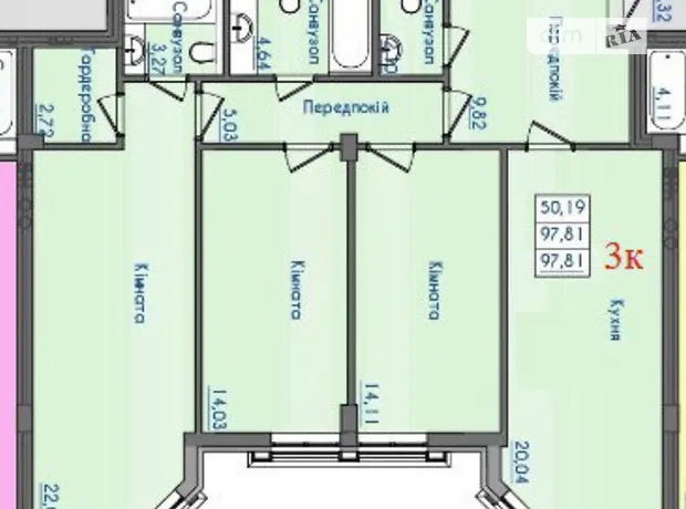 Квартира на вул. Фонтанська дор, 64\u002F1 в Одесі, ID 261484, фото №2