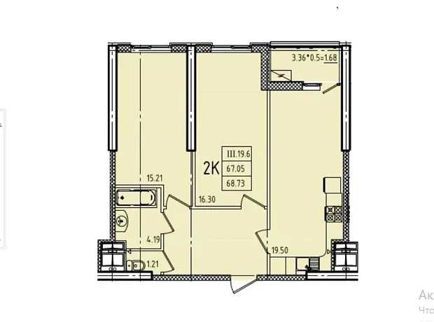 Квартира на вул. Генуезька 1/1 в Одесі, ID 187685, фото №1