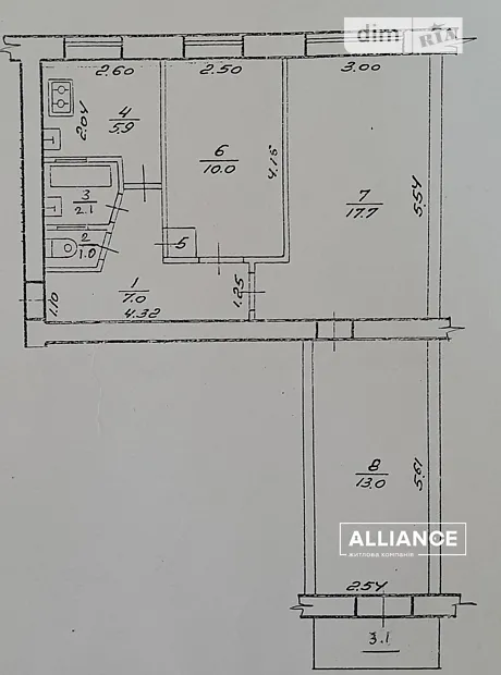 Квартира на вул. В'ячеслава Чорновола в Івано-Франківську, ID 172983, фото №4