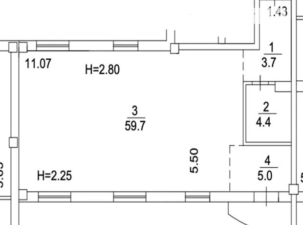 Квартира на вул. Дмитра Луценка в Київ, ID 166446, фото №2