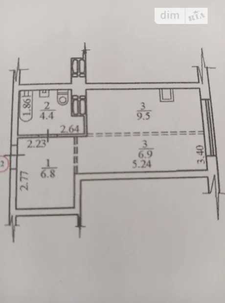 Квартира на вул. Центральна 19/4 в Києві, ID 248343, фото №17