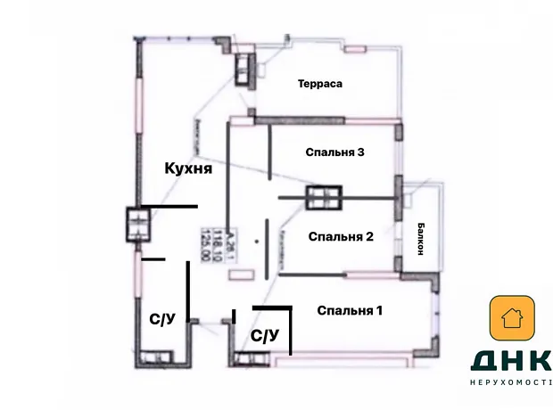 Квартира на вул. Фонтанська дорога, 25 корпус 1 в Одесі, ID 168019, фото №17