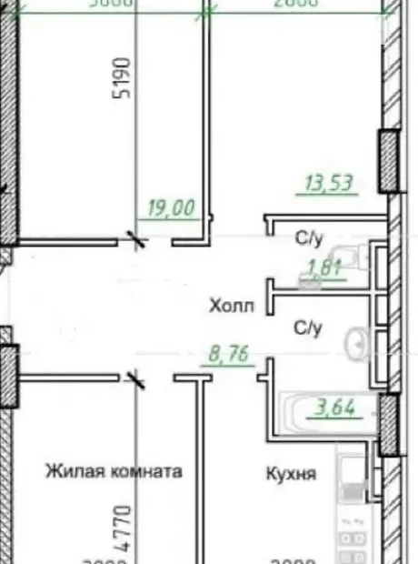 Квартира на вул. Василя Спрейса, 13 в Одесі, ID 310596, фото №12