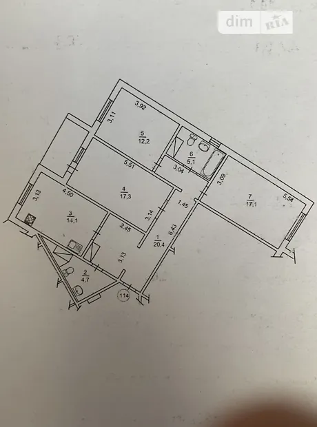 Квартира на вул. Чавдар Єлизавети, 6 в Києві, ID 198113, фото №26