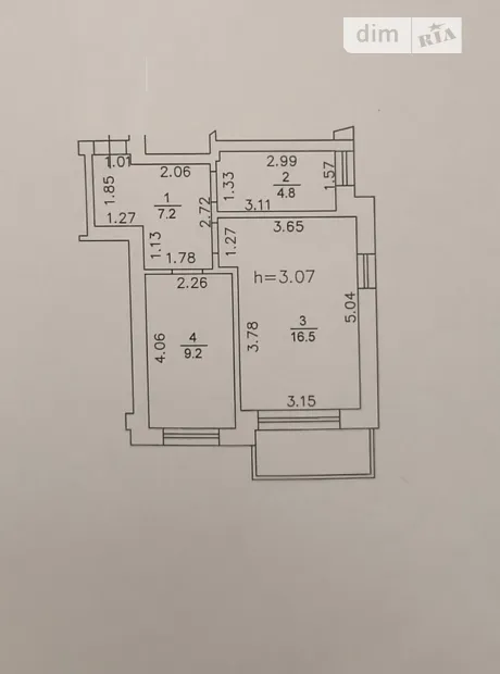 Квартира на вул. Університетська, 11Д в Києві, ID 226057, фото №17