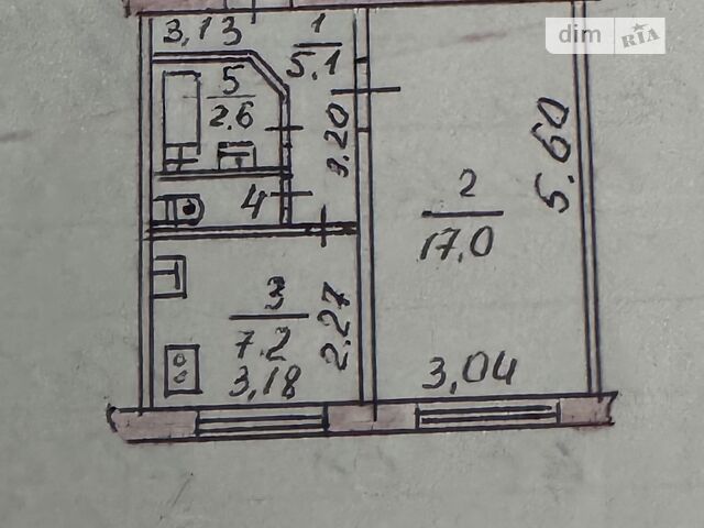 Квартира на вул. Скіфська, 13 в Запоріжжі, ID 205488, фото №1