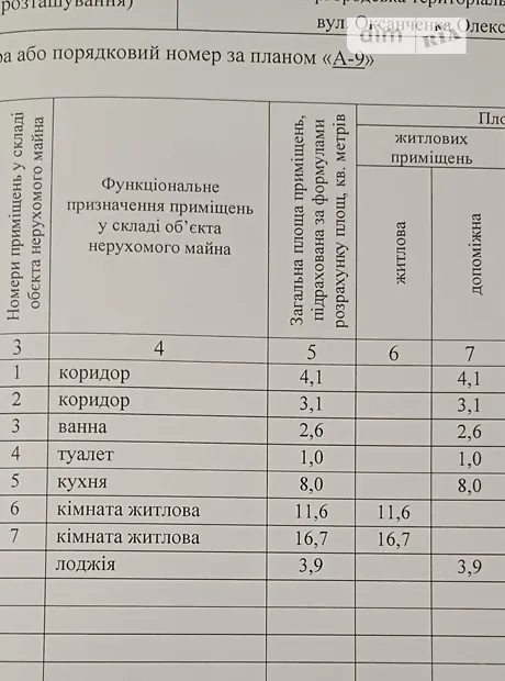 Квартира на вул. Олександра Оксанченка, 110 в Полтава, ID 304661, фото №4