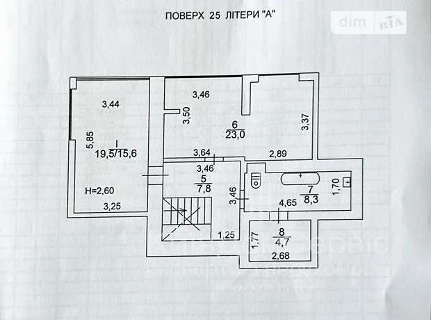 Квартира на вул. Нижньоключова, 14 в Києві, ID 166660, фото №17