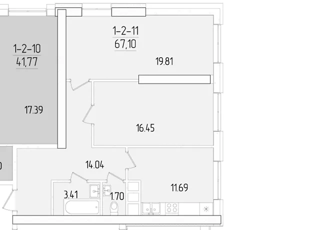 Квартира на вул. Краснова, 3 в Одесі, ID 208647, фото №14