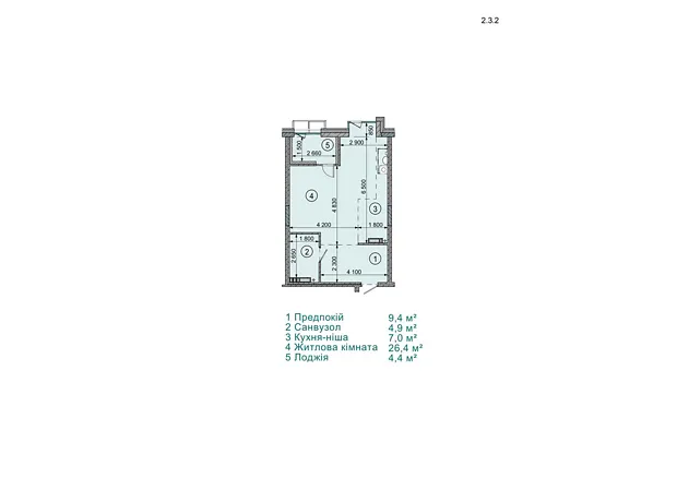Квартира на вул. Соборна, 77А в Києві, ID 331987, фото №9