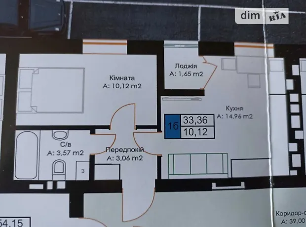 Квартира на вул. Миколи Сингаївського, 34Б в Києві, ID 302431, фото №35