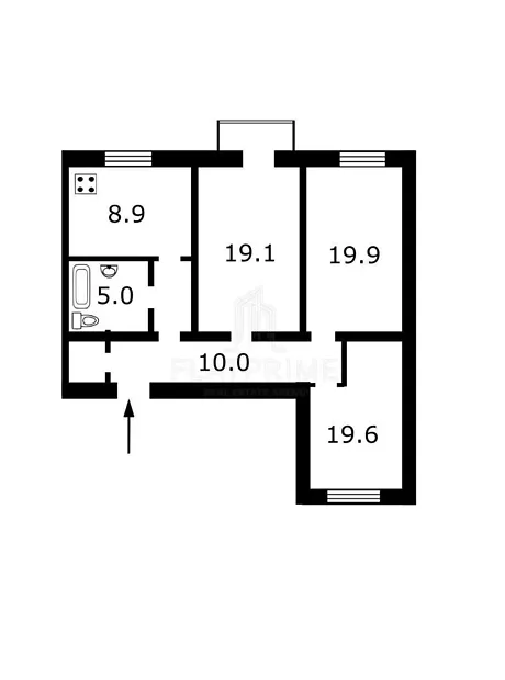 Квартира на узвіз Кловський 14/24 в Києві, ID 186060, фото №15