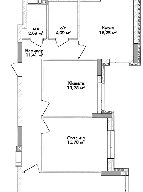 Квартира на вул. Університетська 3/16 в Києві, ID 236791, фото №22