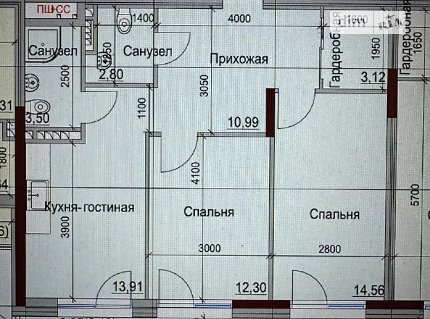 Квартира на вул. Дачна, 28Б в Одесі, ID 173280, фото №7