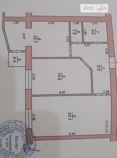 Квартира на шосе Старокостянтинівське в Хмельницькому, ID 223190, фото №3