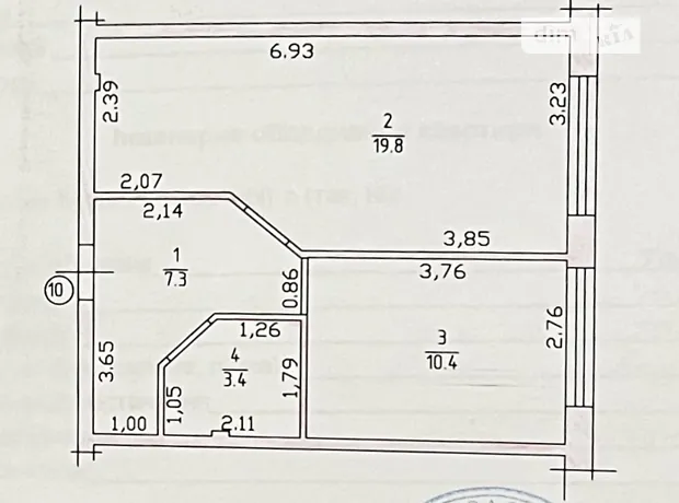 Квартира на вул. Рильського, 7Ж в Києві, ID 228899, фото №2