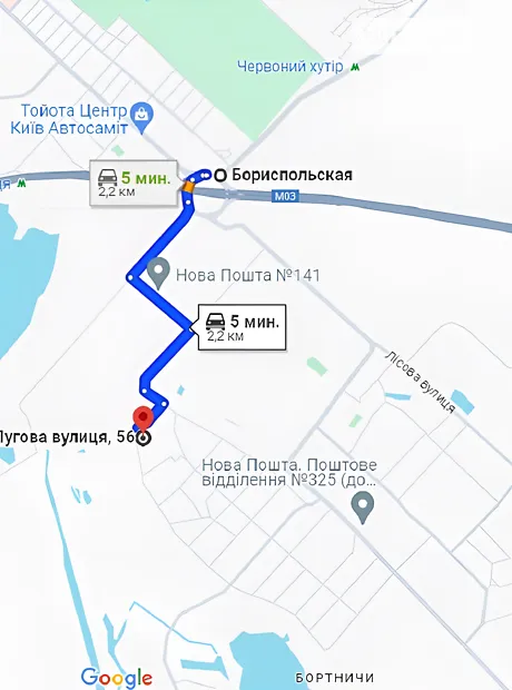 Квартира на вул. Лугова (Бортничі), 56А в Києві, ID 179178, фото №7