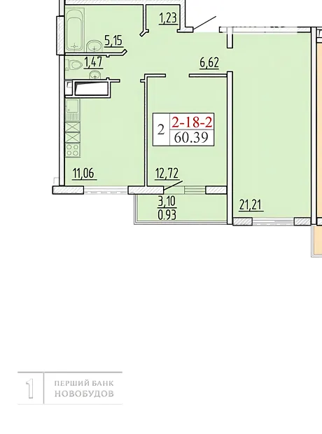 Квартира на вул. Перлинна, 10 в Одесі, ID 306267, фото №10
