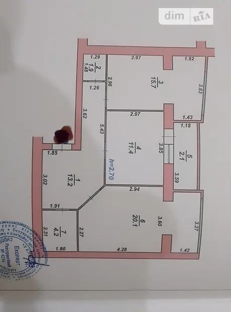 Квартира на шосе Старокостянтинівське 20/4А в Хмельницькому, ID 222038, фото №2