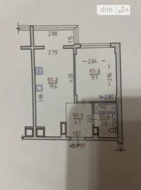 Квартира на вул. Боголюбова, 9Б в Києві, ID 243094, фото №22
