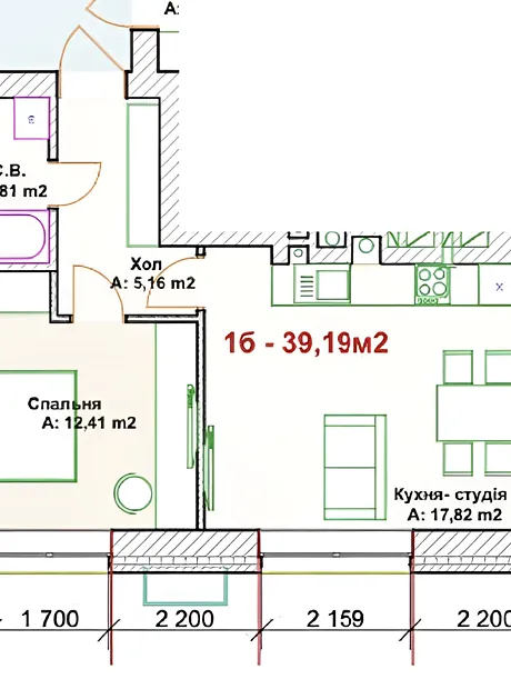 Квартира на вул. Троїцька в Київ, ID 351546, фото №5