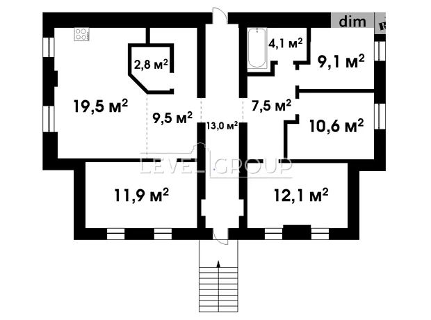 Квартира на вул. Менделєєва, 12 в Києві, ID 177402, фото №15