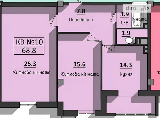 Квартира на вул. Космонавтів в Одесі, ID 261039, фото №11