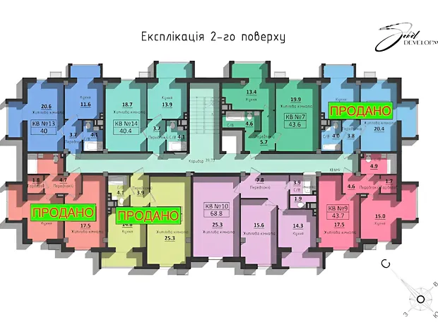 Квартира на вул. Космонавтів в Одесі, ID 261538, фото №8