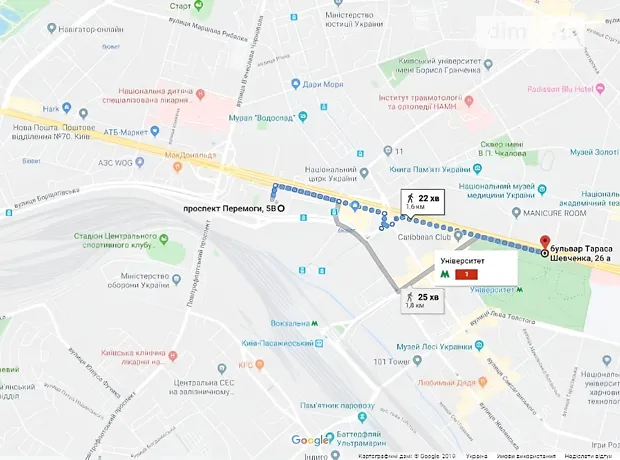 Квартира на просп. Берестейський, 5В в Києві, ID 189578, фото №22