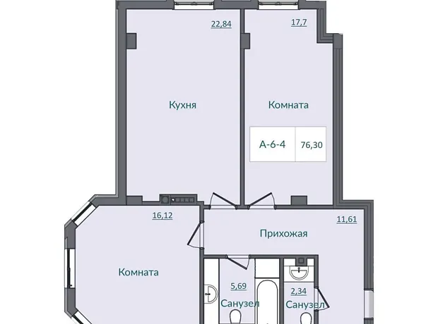 Квартира на вул. Фонтанська дорога, 62К в Одесі, ID 162532, фото №7