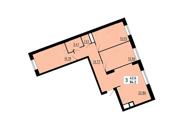 Квартира на вул. Енергетична, 5 в Тернополі, ID 244010, фото №5