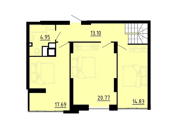 Квартира на вул. Енергетична, 5 в Тернополі, ID 219869, фото №4