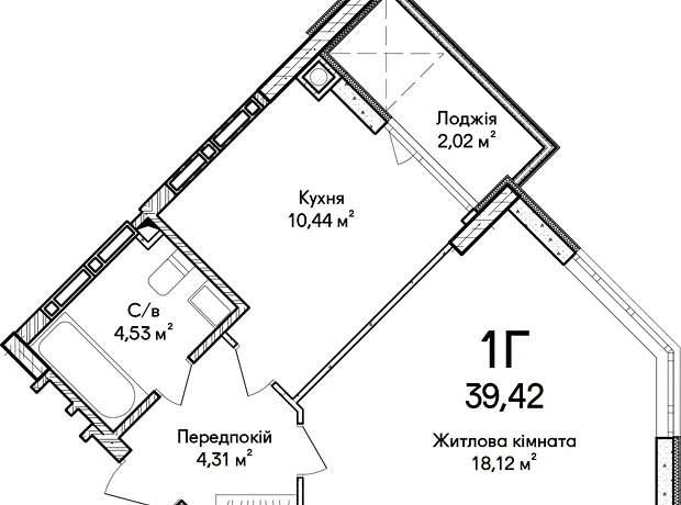 Квартира на вул. Ольги Кобилянської 1В/28 в Києві, ID 246488, фото №10