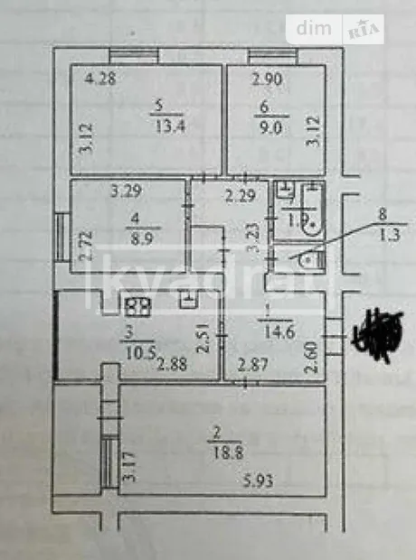 Квартира на вул. Левандовська, 14 в Києві, ID 183905, фото №17