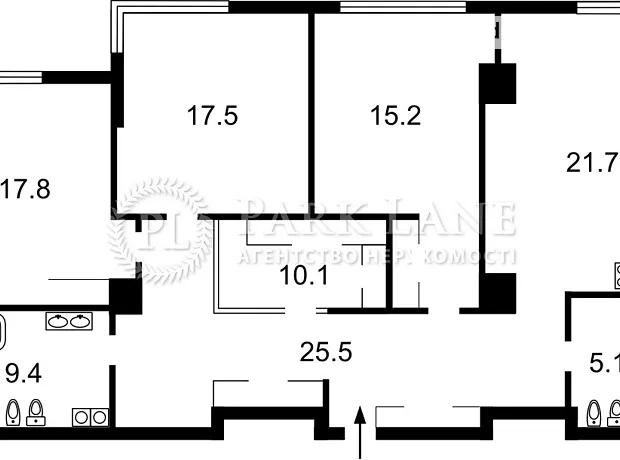 Квартира на вул. Трускавецька, 10Г в Києві, ID 213777, фото №14