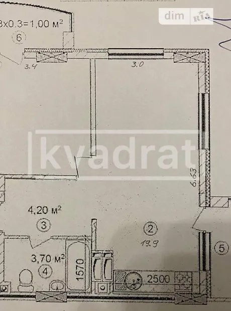 Квартира на вул. Жамбила Жабаєва, 7Д в Києві, ID 200661, фото №11