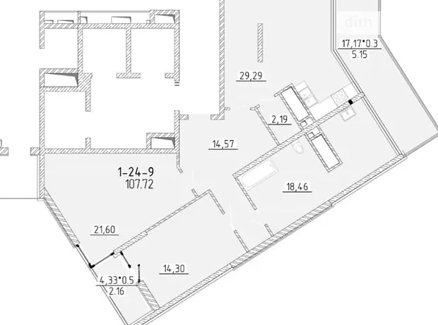 Квартира на вул. Краснова, 3 в Одесі, ID 176793, фото №32