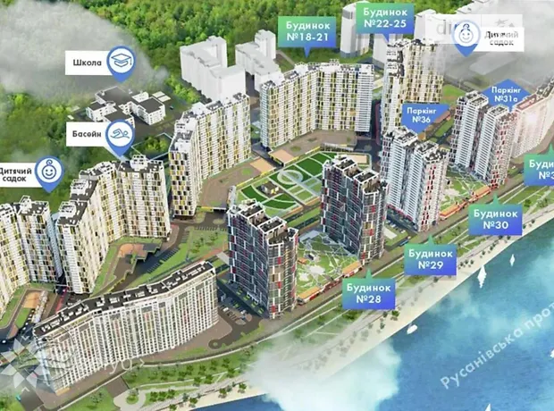 Квартира на вул. Микільсько-Слобідська, 13 в Києві, ID 250384, фото №16