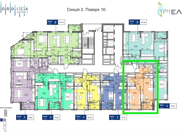 Квартира на шосе Залізничне, 45А в Києві, ID 189054, фото №1