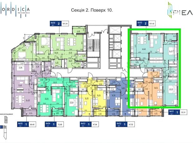 Квартира на шосе Залізничне, 45А в Києві, ID 162752, фото №2