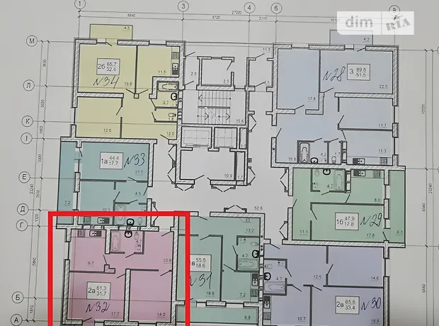 Квартира на вул. Нескорених, 1К в Харкові, ID 192074, фото №2