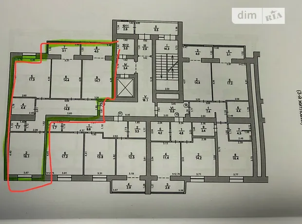 Квартира на вул. Залізняка Максима, 1Б в Хмельницькому, ID 237863, фото №17