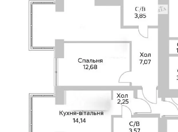 Квартира на вул. Соборна, 1 в Києві, ID 307474, фото №3
