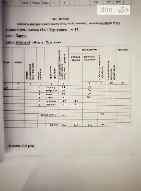 Квартира на вул. Борткевича, 13 в Харкові, ID 174035, фото №10