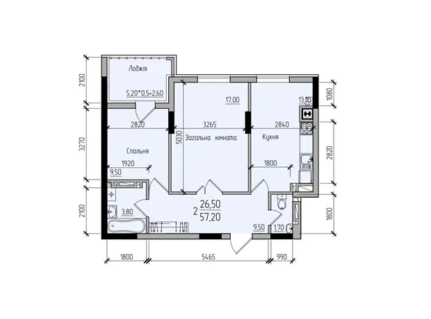 Квартира на вул. Руська, 229Б в Чернівці, ID 349383, фото №1