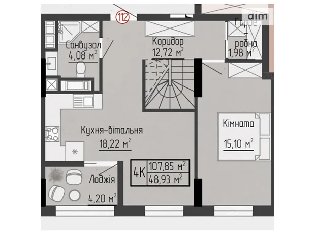 Квартира на вул. Яреми, 18 в Тернопіль, ID 268216, фото №2