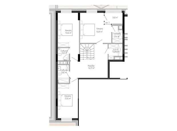 Квартира на вул. Спортивна, 8 в Тернополі, ID 228974, фото №3